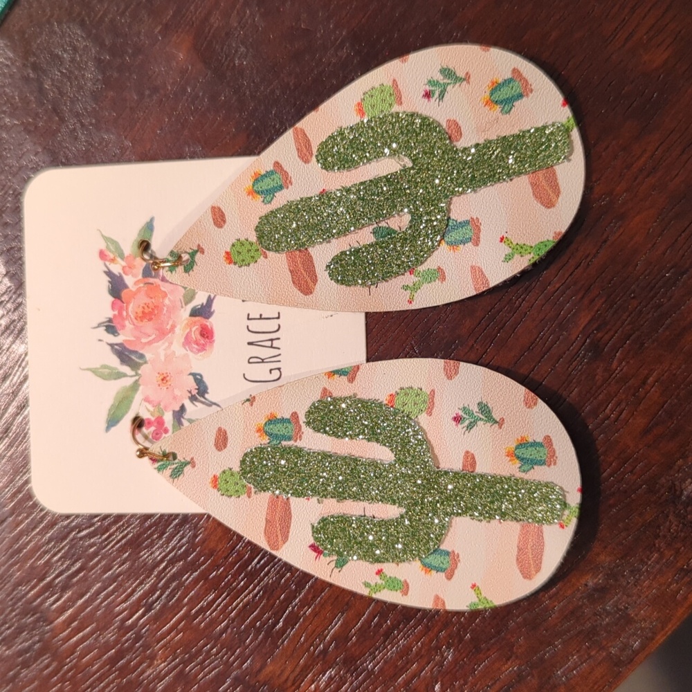 Cactus Earrings